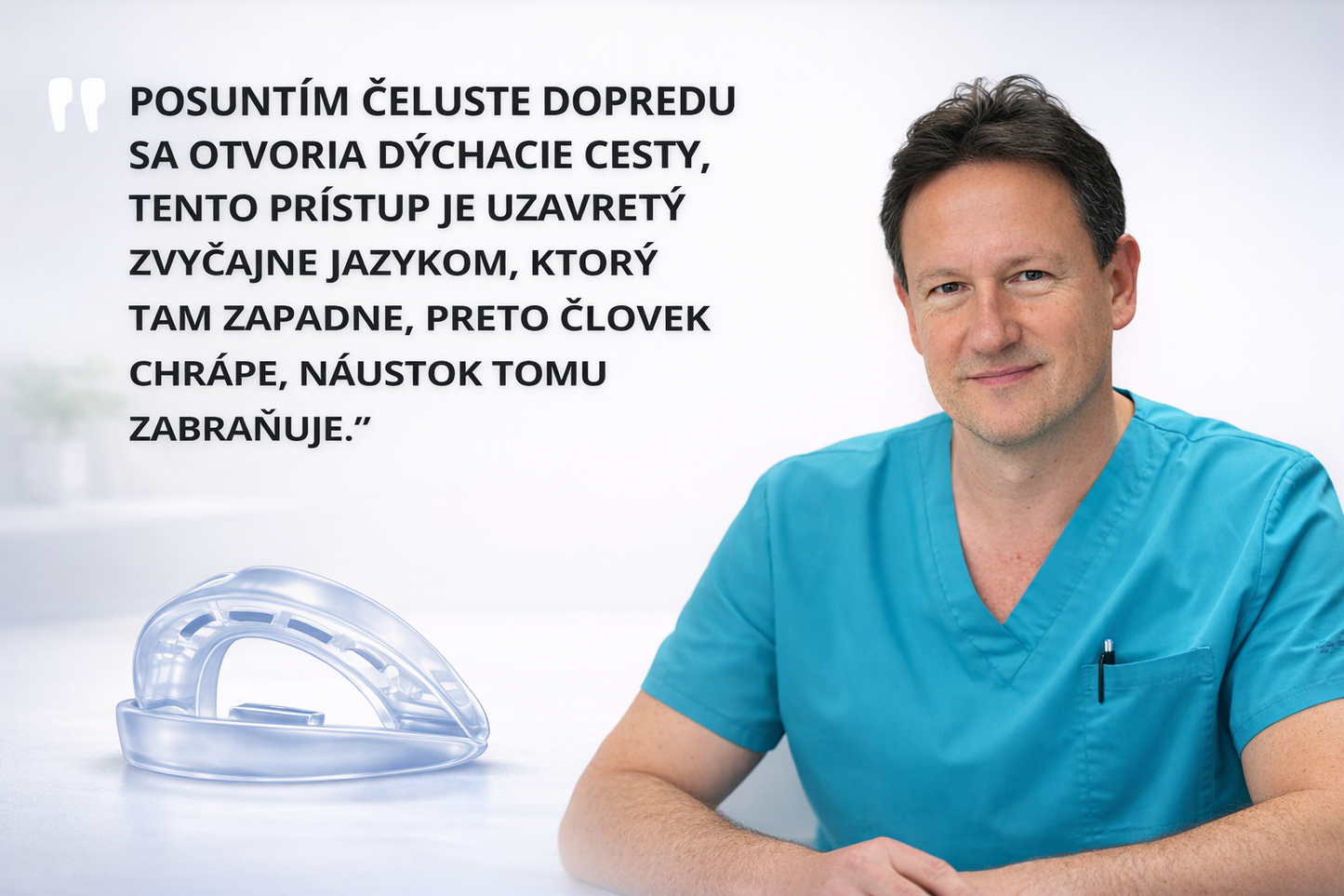 SleepUs Náustok Proti Chrápaniu